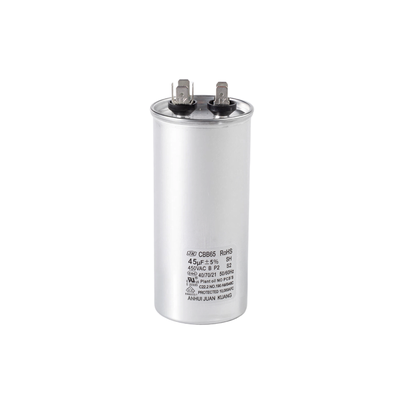 Condensador CBB65 para aire acondicionado (caja cilíndrica de aluminio)