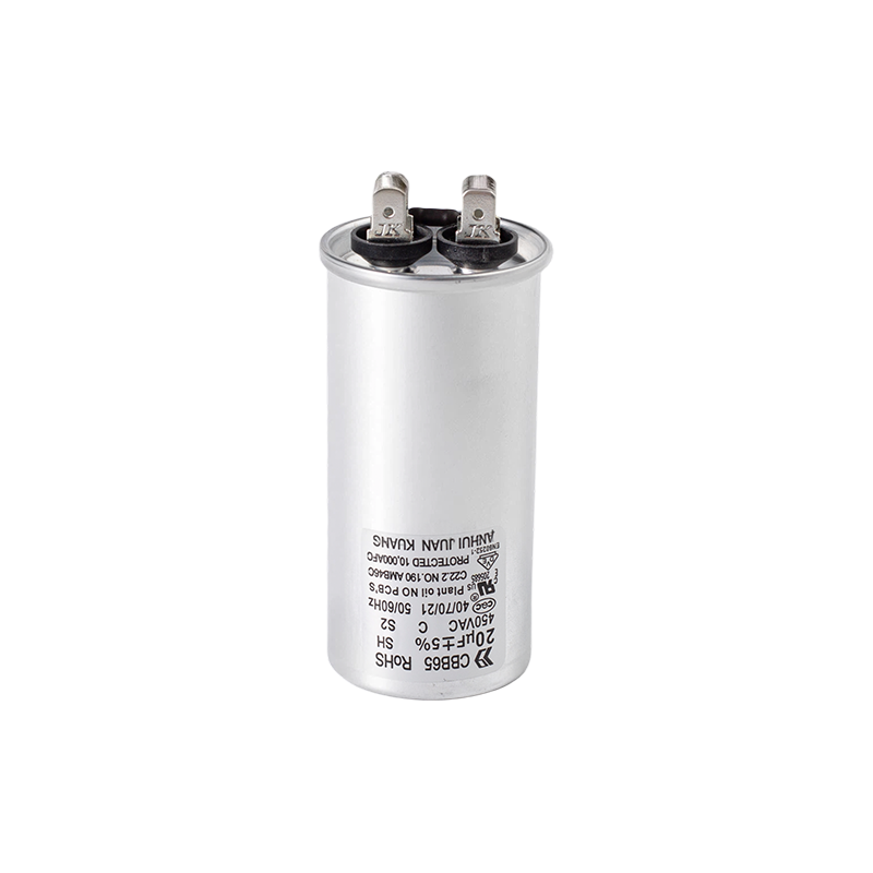Condensador CBB65 para aire acondicionado (caja cilíndrica de aluminio)