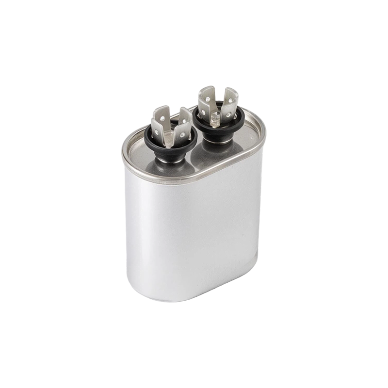 Condensadores de aire acondicionado CBB66A (caja de aluminio ovalada)