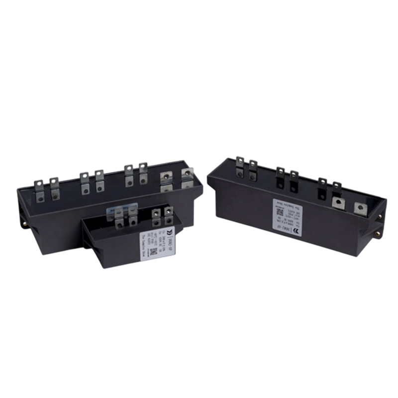 Condensadores automotrices DC-Link de tipo seco con caja de plástico Condensadores automotrices DC-Link de tipo seco con caja de plástico